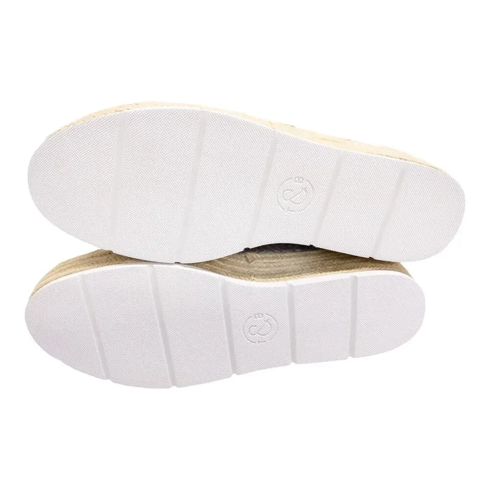 Treasure & Bond Payge Snake Platform Espadrille Sneaker Women's 8 Gray NWB